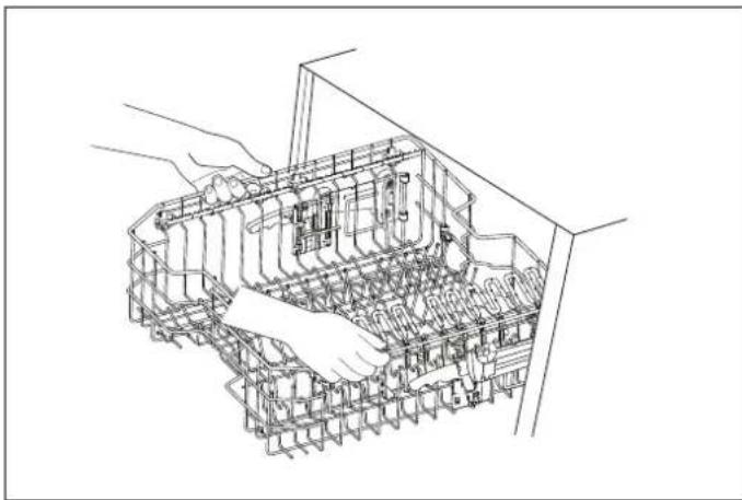 BERTAZZONI DW60S3IBPSV - 1) Height adjustment with load (depending on model) - 1