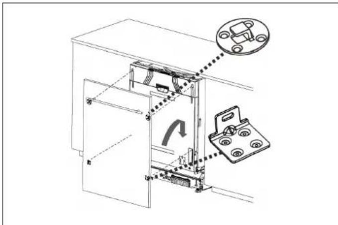 BERTAZZONI DW60S3IBPSV - INSTALLERA DEN YTTRE LUCKPANELEN (BEROENDE3) PA MODELL) - 1