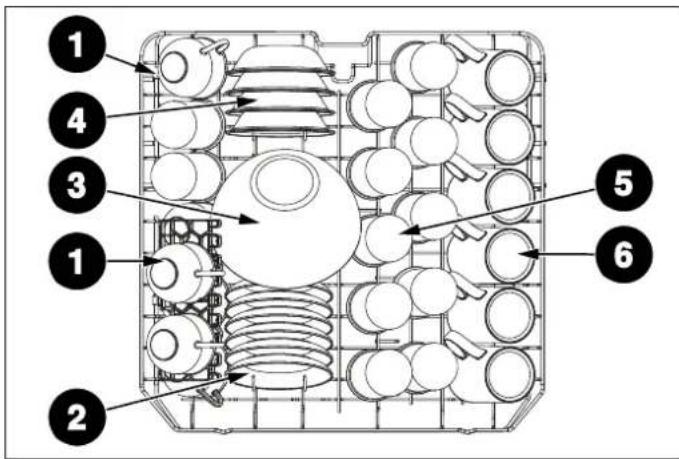 BERTAZZONI DW60S3IBPSV - OVERSTE STATIV - 1