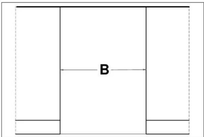BERTAZZONI DW60S3IBPSV - CUTOUT DIMENSIONS - 3