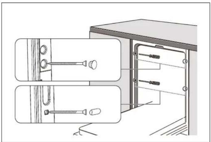 BERTAZZONI DW60S3IBPSV - FIXING THE DISHWASER INTO THE CABINET - 3