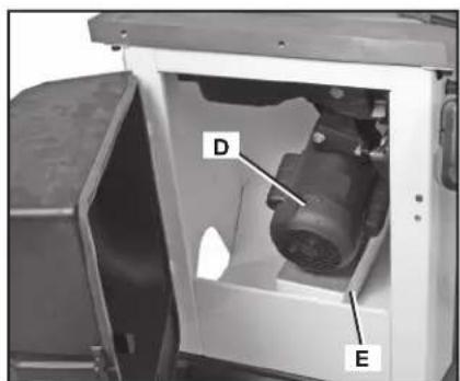 DELTA UNISAW 36‑L552 - REMOVE SHIPPING FOAM - 3