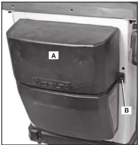 DELTA UNISAW 36‑L552 - RETRAIT DE LA MOUSSE D'EMBALLAGE - 1