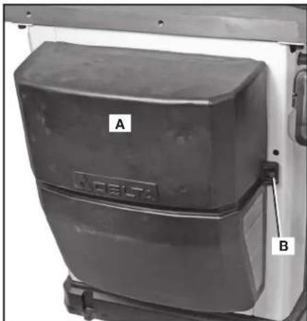 DELTA UNISAW 36‑L536 - RETRAIT DE LA MOUSSE D'EMBALLAGE - 1