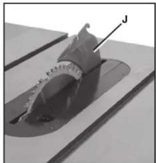 DELTA UNISAW 36‑L536 - POSITIONING THE RIVING KNIFE - 5