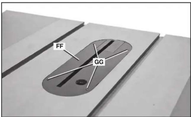 DELTA UNISAW 36‑L352 - POSITIONING THE RIVING KNIFE - 1