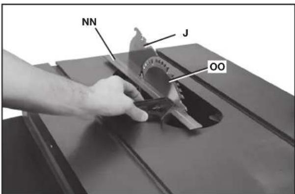 DELTA UNISAW 36‑L352 - RIVING KNIFE RELEASE LEVER (ALTERNATIVE METHOD) - 6