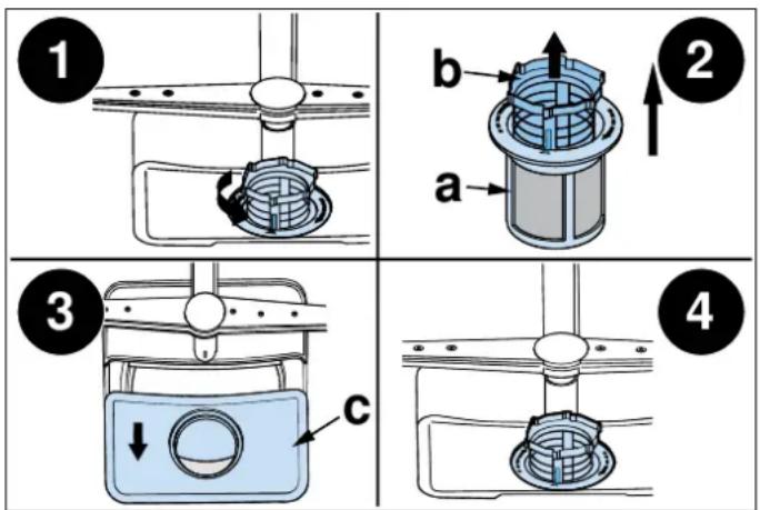 BERTAZZONI DW60S3ICPDV - FILTER - 1