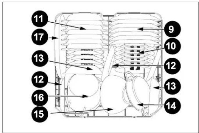 BERTAZZONI DW60S3ICPDV - CESTELLO INFERIORE - 1
