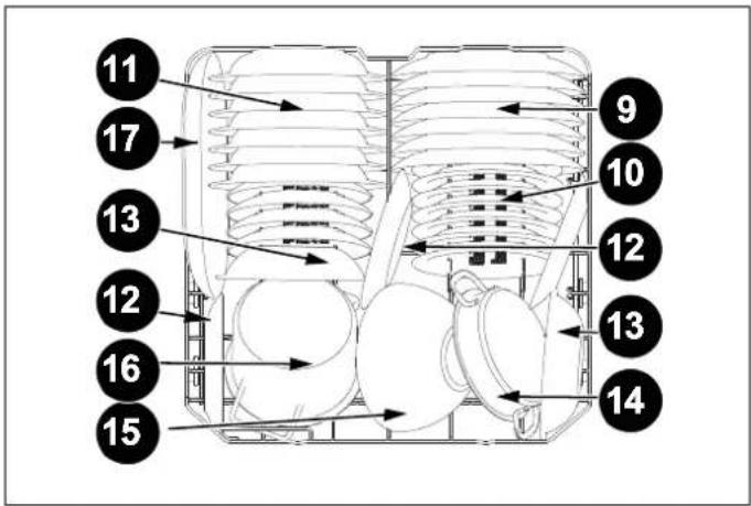 BERTAZZONI DW60S3ICPDV - NEDERSTE STATIV - 1