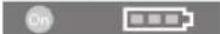 BOSCH GEX 18V-150-3 Professional - Akku-Ladezustandsanzeige - 1