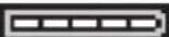 BOSCH GEX 18V-150-3 Professional - Indikácia stavu nabitia akumulátora - 4