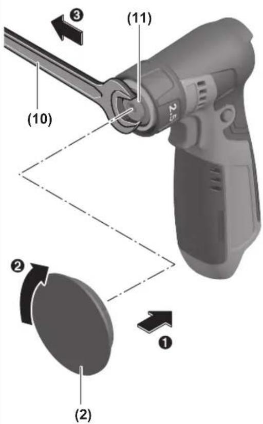 BOSCH GEX 12V-32 Professional - 8