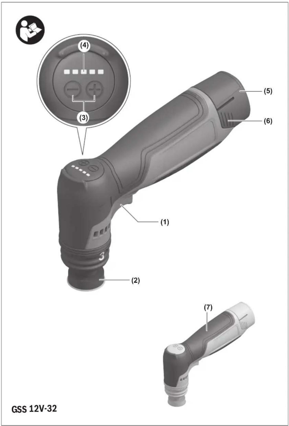 BOSCH GEX 12V-32 Professional - 1
