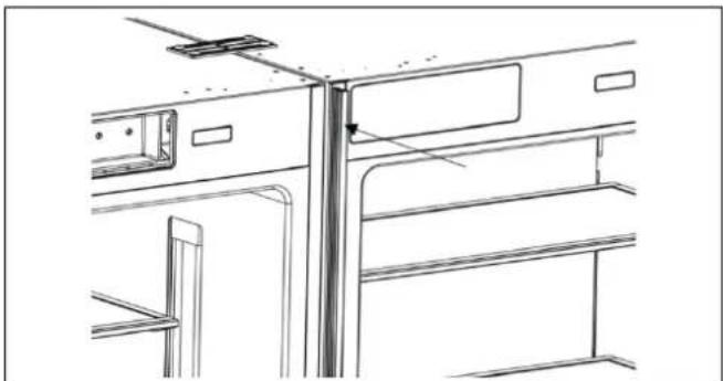BERTAZZONI RLD603UFPNS - INSTALLATION DES ATTACHES SUPÉRIEURES ET INFÉRIEURES - 1