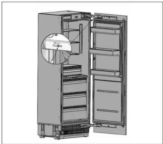 BERTAZZONI RLD603UFPNS - INRIKTA DEN NEDRE DELEN AV ANPASSAD DÖRRPANEL MED BULTAR - 11