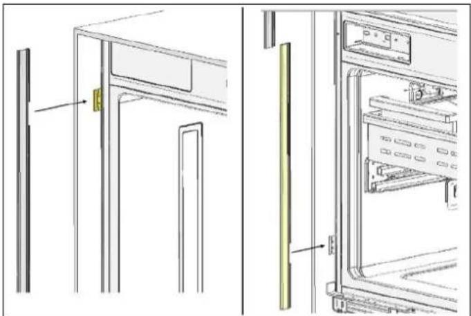 BERTAZZONI RLD603UFPNS - FISSAGGIO DELLA GRIGLIA DI VENTILAZIONE - 3