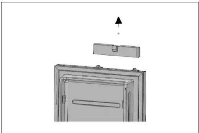 BERTAZZONI RLD603UFPNS - HET DEURPANEEL VERWIJDEREN - 3