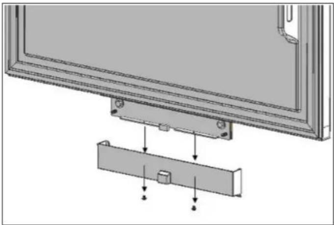 BERTAZZONI RLD603UFPNS - AVLÄGSNA ÖVERLÄGGSPANLENS MEKANISMSKYDD - 4