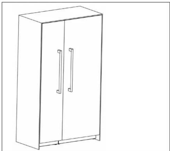 BERTAZZONI RLD603UFPNS - INSTALLERA DE LATERALA OCH ÖVRE TRIMNINGARNA - 2