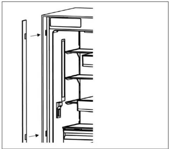 BERTAZZONI RLD603UFPNS - INSTALLING THE LATERAL AND UPPER TRIMS - 1