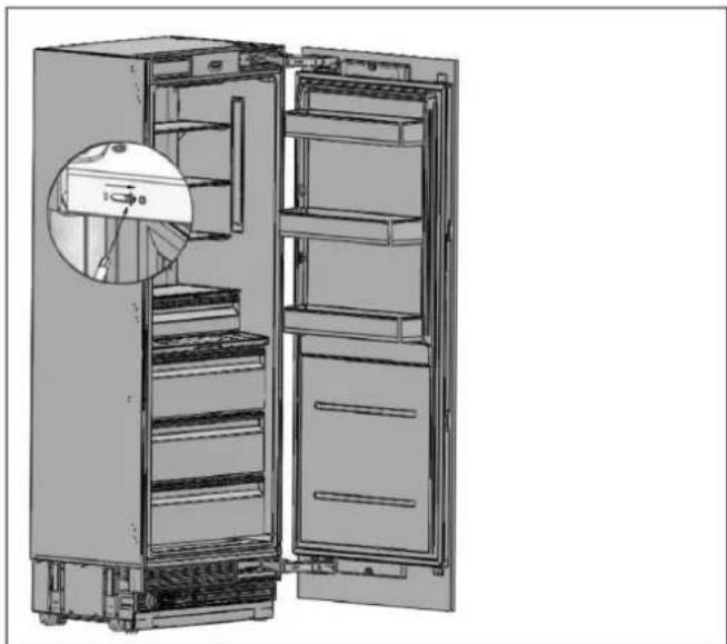 BERTAZZONI RLD603UFPNS - RIMOZIONE DELLA PORTA DEL PANNELLO - 1