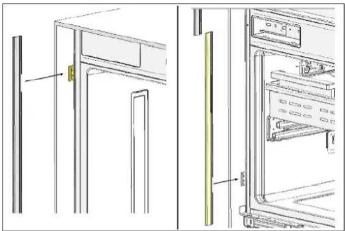 BERTAZZONI RLD603UFPNS - DE DECORATIEVE AFDEKKINGEN BEVESTIGEN - 1