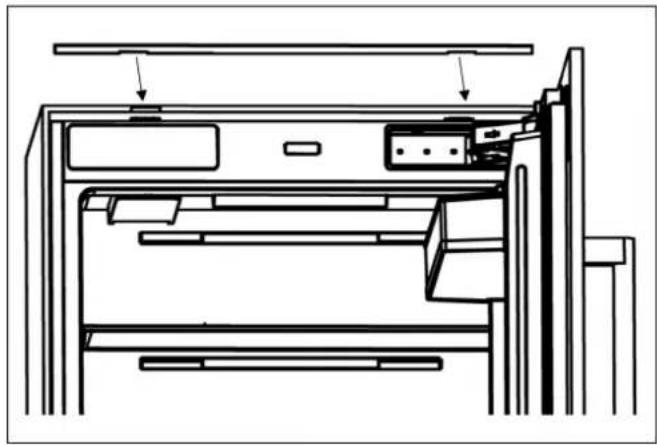 BERTAZZONI RLD603UFPNS - INSTALLERA ANSLUTNINGSFÄSTENA PÅ KYLSKÅPETS SIDOVÄGGAR - 6