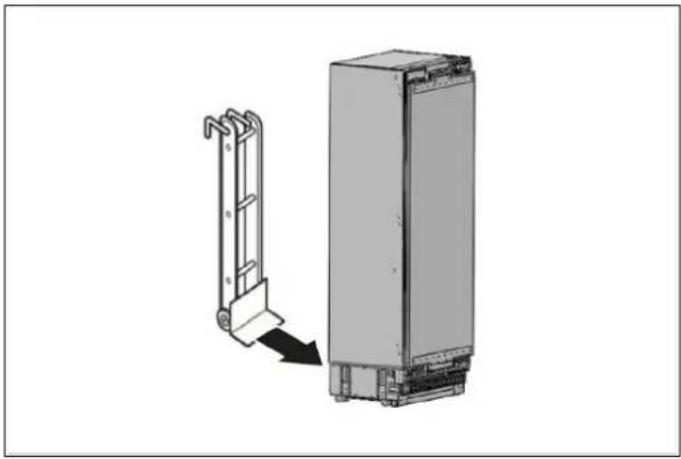 BERTAZZONI RLD603UFPNS - Rimozione del frigorifero dal pallet di legno - 4