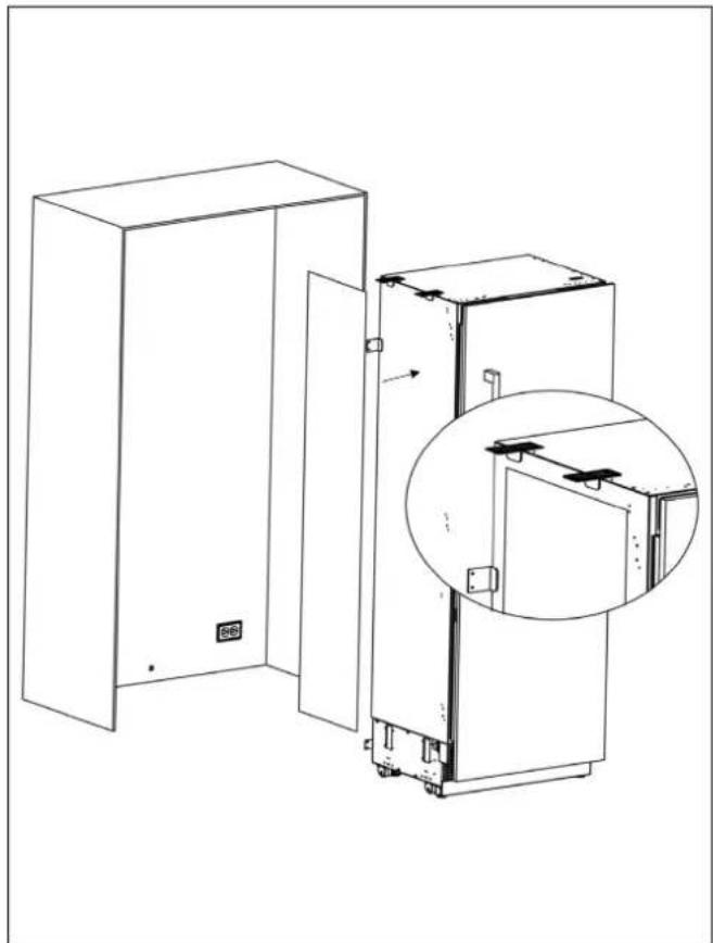 BERTAZZONI RLD603UFPNS - PLACERING AV VATTENSYSTEMET - 4