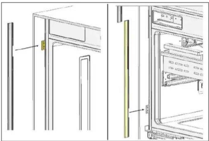 BERTAZZONI RLD603UFPNS - FIXATION DES REVÊTEMENTS DE GARNITURE - 1
