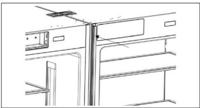 BERTAZZONI RLD603UFPNS - DE BOVENSTE EN ONDERSTE BEUGELS INSTALLEREN - 1
