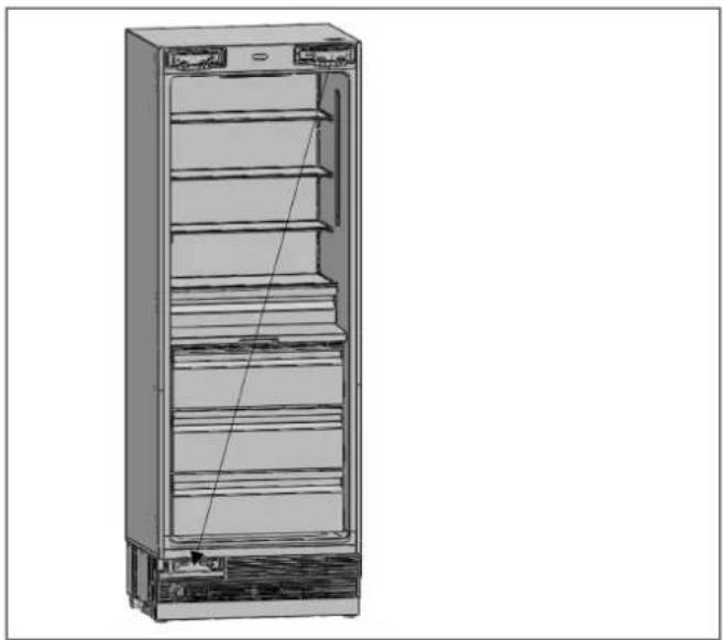 BERTAZZONI RLD603UFPNS - HOW TO CHANGE AIR VENT UPPER PART DIRECTION - 4