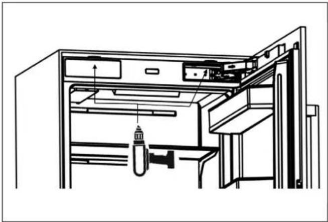 BERTAZZONI RLD603UFPNS - INSTALLAZIONE DELLE STAFFE DI COLLEGAMENTO SULLE PARETI LATERALI DEL FRIGORIFERO - 4