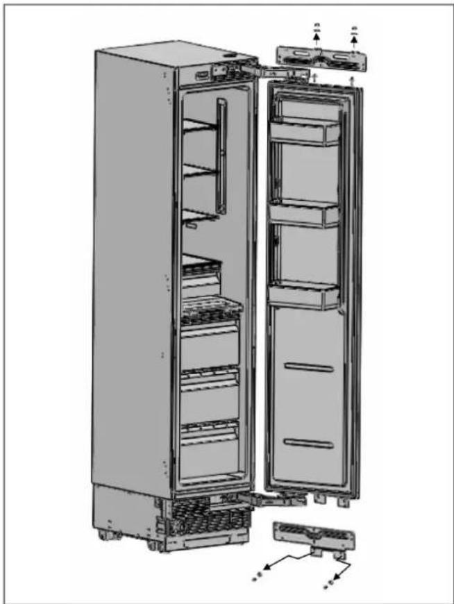 BERTAZZONI RLD603UFPNS - REMOVING THE PANEL BRACKETS - 2
