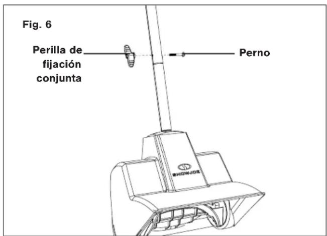 Snow Joe 24V-SS11-ULT - Conexión de los mangos - 2