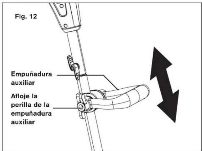 Snow Joe 24V-SS11-ULT - Ajuste de la empuñadura auxiliar - 2