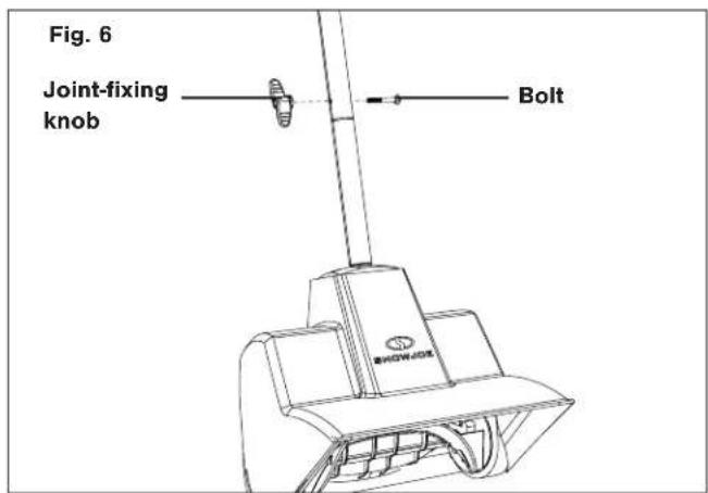 Snow Joe 24V-SS11-ULT - Connecting the Poles - 2