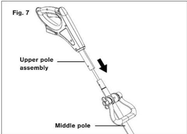 Snow Joe 24V-SS11-ULT - Connecting the Poles - 3