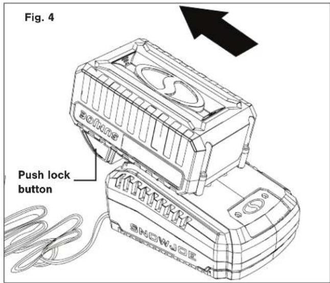 Snow Joe 24V-SS11-ULT - Charging the Battery - 4