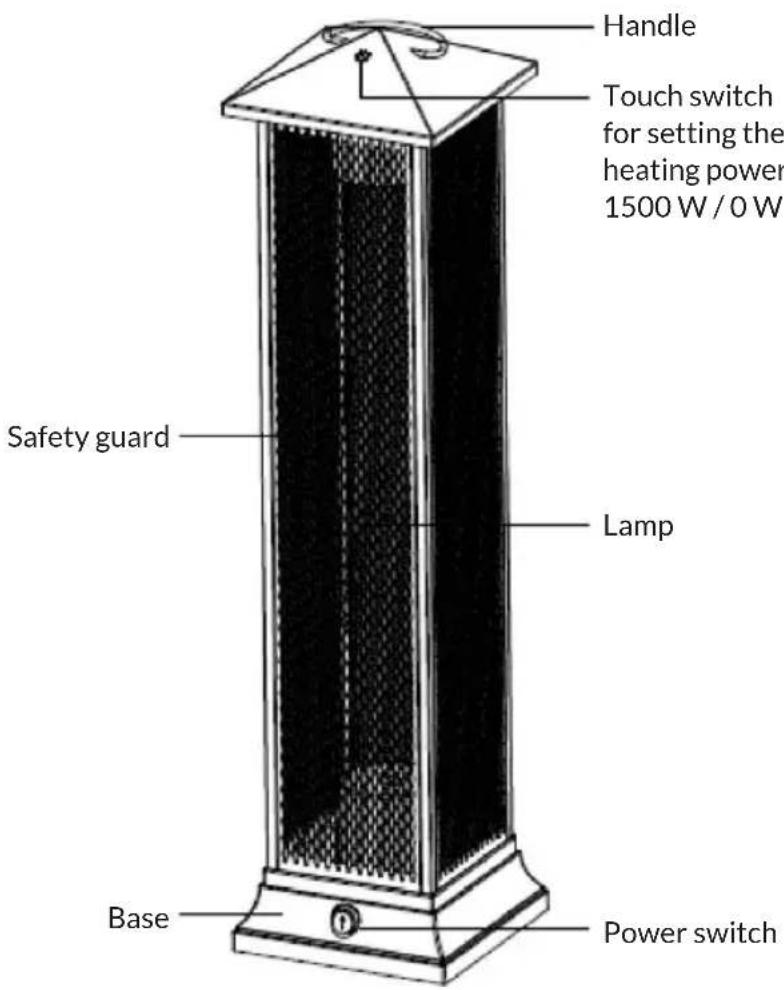 Blumfeldt Heat Tower - INSTALLATION AND OVERVIEW - 2