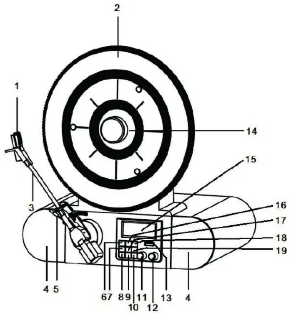 Auna Verticalo SE DAB - GERÄTEÜBERSICHT - 1