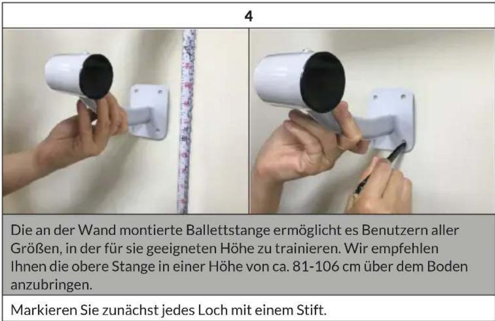 Klarfit Barre Mur - INSTALLATION - 4
