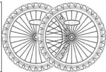 Klarfit Goldie S - CHOISISSEZ LA BONNE TAILLE DE REMORQUE - 3