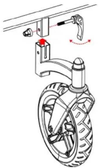 Klarfit Goldie S - Installation de la barre de traction - 1