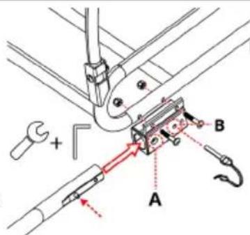 Klarfit Goldie S - Fixation des roues - 2