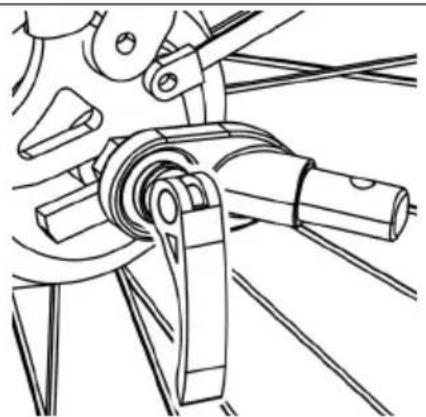 Klarfit Goldie S - Quick release Axle - 1