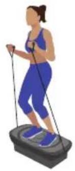 Klarfit Vibe 4DX Pro - Standing - Exercises Legs, Buttocks & Core Muscles - 1