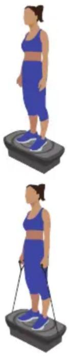 Klarfit Vibe 4DX Pro - Calcolare circa 5 minuti per la seguente routine di allenamento Klarfit: - 1