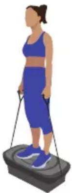 Klarfit Vibe 4DX Pro - Rester debout – entraîne les jambes, les fessiers et les muscles du torse - 1